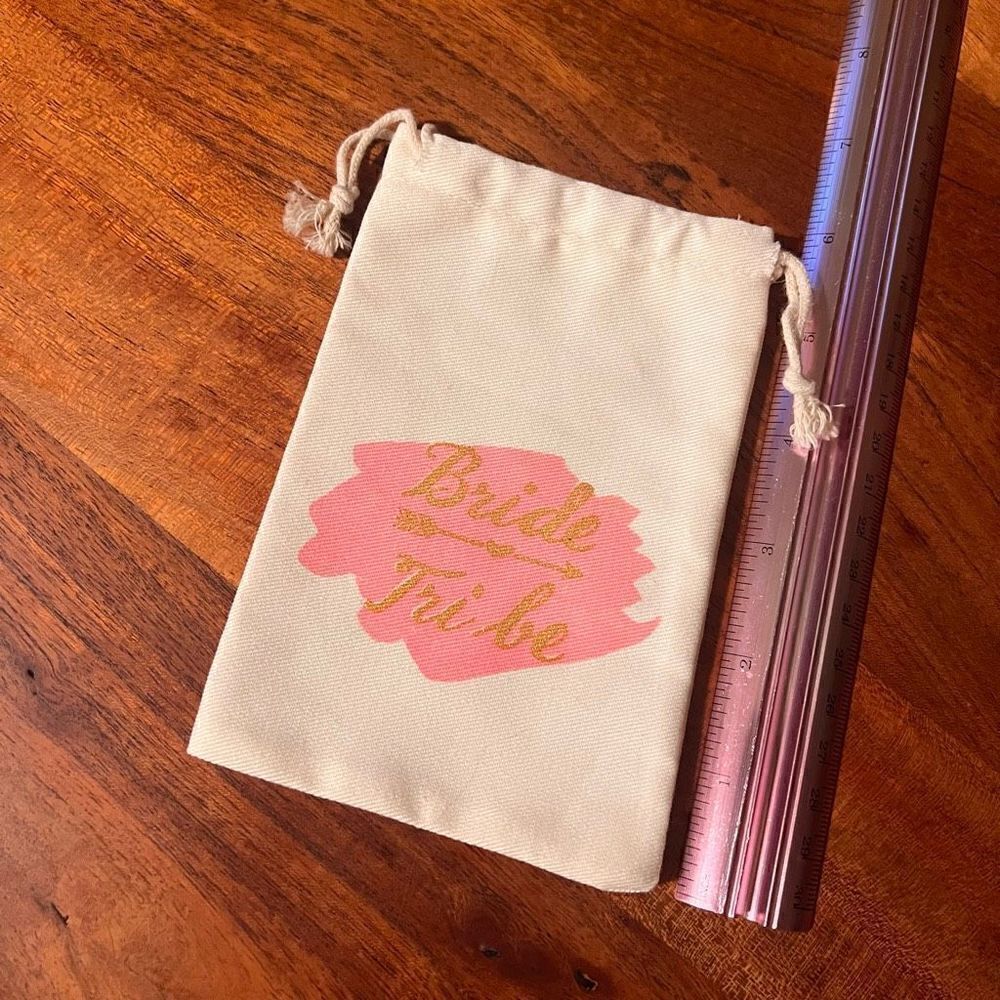 Bride Tribe Drawstring Bag - Picture 4 of 5